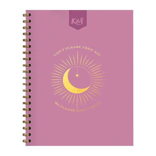 Cuaderno Espiral con 160 Hojas Profesional Cuadro Grande Pasta Dura de Piel Kiut Norma 589175