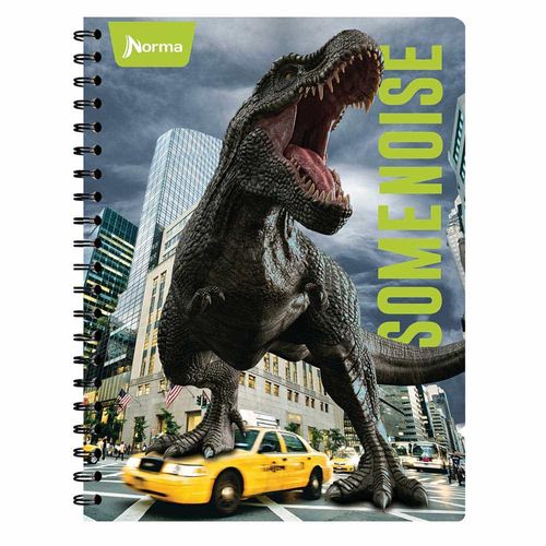 Cuaderno Espiral de 100 Hojas Profesional de Cuadro Chico Norma Basic