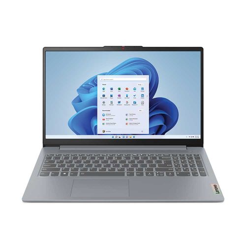 Laptop Lenovo Gris Core i5 con 8 GB de Memoria RAM / 512 GB de Disco Duro Estado Sólido SSD Windows 11 Home 83ER004NLM
