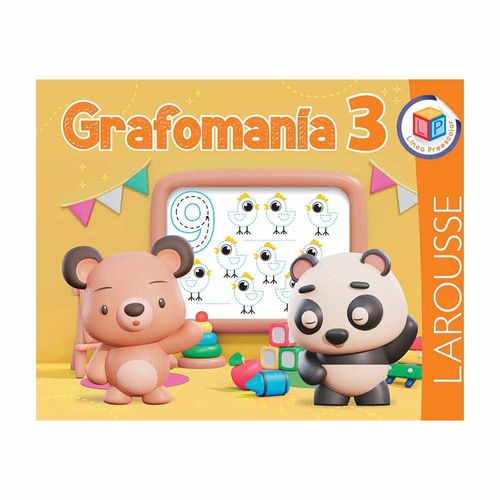 Libro de Ejercicios Grafomania 3 Larousse 5337