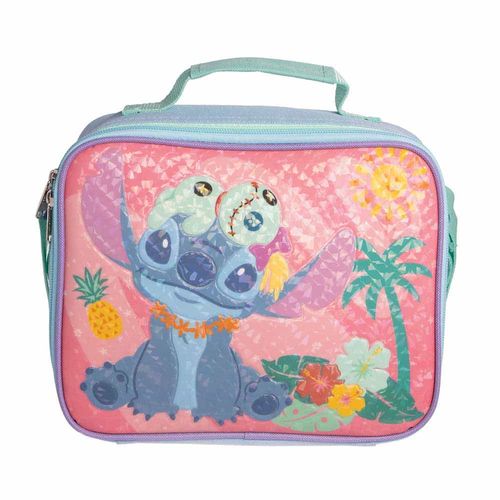 Lonchera Plástica Suave para Niña Stitch Ruz 182297