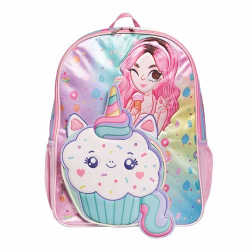 Mochila de Primaria para Niña Mis Pastelitos Ruz 182691