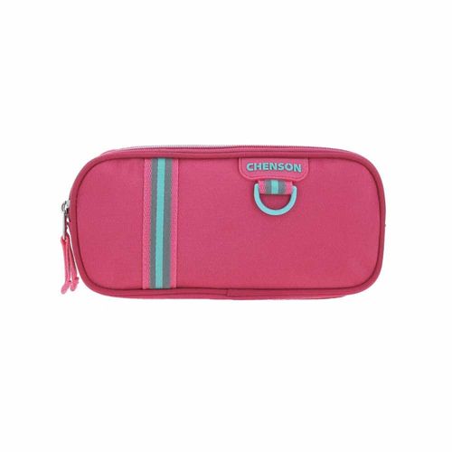 Portalápiz Suave Rosa con Cierre para Niña Chey Chenson CH66493-P