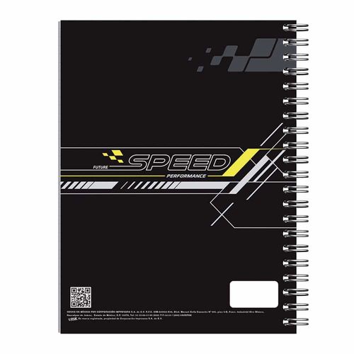 Cuaderno Espiral de 100 Hojas Cuadro Grande Autos del Futuro Upak 5136535106