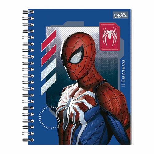 Cuaderno Espiral de 100 Hojas Raya Spiderman Upak 5136541013