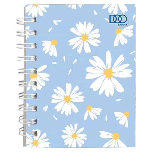 Libreta Pocket con 160 Hojas Raya Flores  Diseños Surtidos Smarty Doo 21528