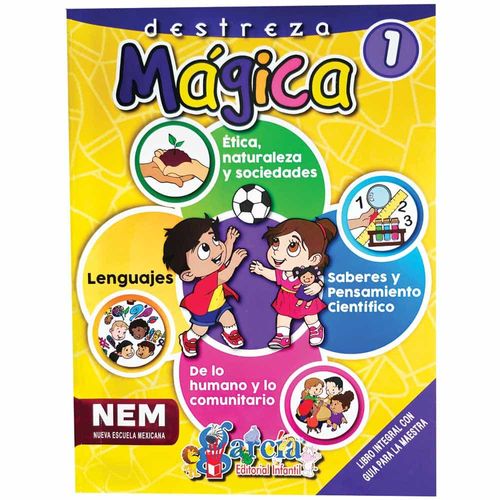 Libro de Actividades Destreza Mágica 1 con 224 Páginas Editorial García 1221
