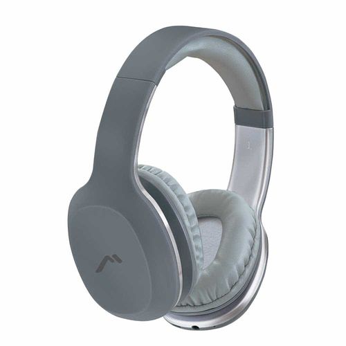 Audífonos Inalámbricos Diadema Bluetooth Manos Libres Plata Mitzu MH-9089SL