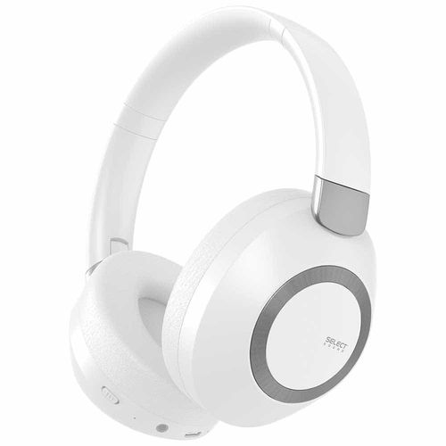 Audífonos Inalámbricos Diadema Bluetooth Manos Libres Blanco Select Sound BTH039B