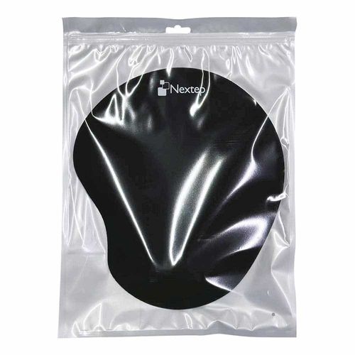 Mouse Pad Ergonomico Con Almohadilla de Gel Antiderrapante Negro Nextep NE-418B