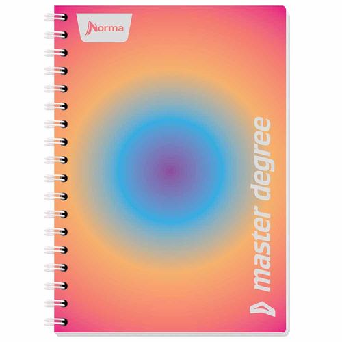 Cuaderno Espiral de 100 Hojas Francés Cuadro Grande  Norma Master Degree 589495