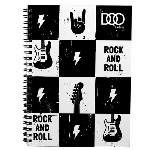 Cuaderno Espiral Doble Aro de 100 Hojas Profesional Cuadro Chico M Smarty Doo 08282